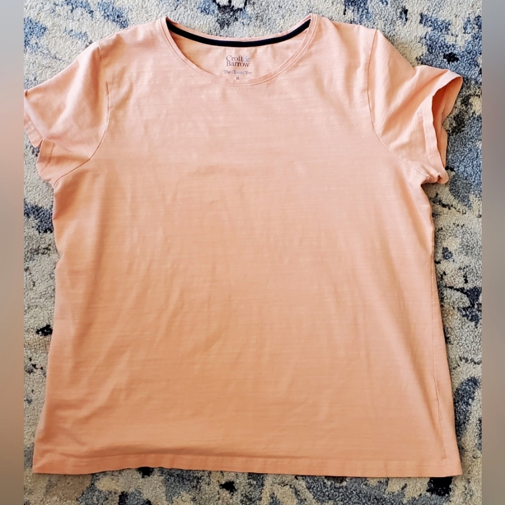CROFT & BARROW THE CLASSIC CREWNECK TEE